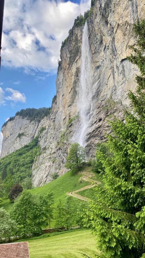 Breathtaking Waterfall Apartment Nr.2 Lauterbrunnen Exterior foto